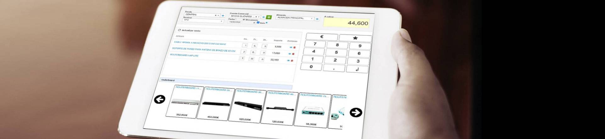 TPV integrado en Software Isp Gestión 